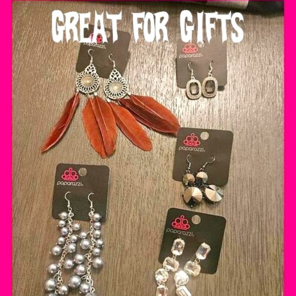 Great for Gift Giving! New Lot of 5 Earrings!